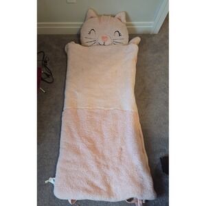 Girls kitty cat sleep sack like new